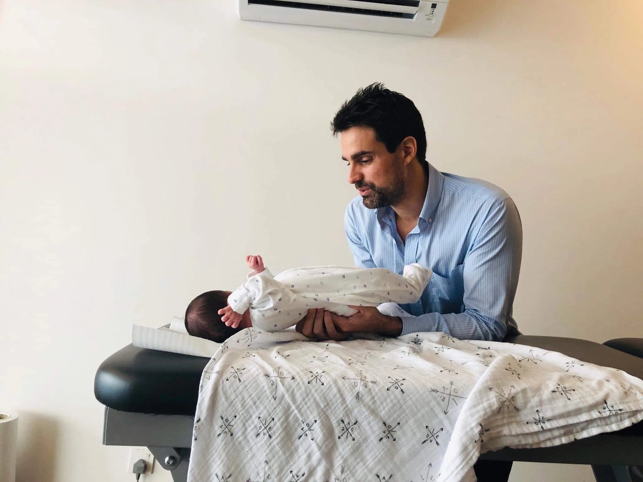 Nicolas Grimaldi, pediatric osteopath and founder of Fulkrum Health