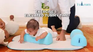 Elevated tummy time